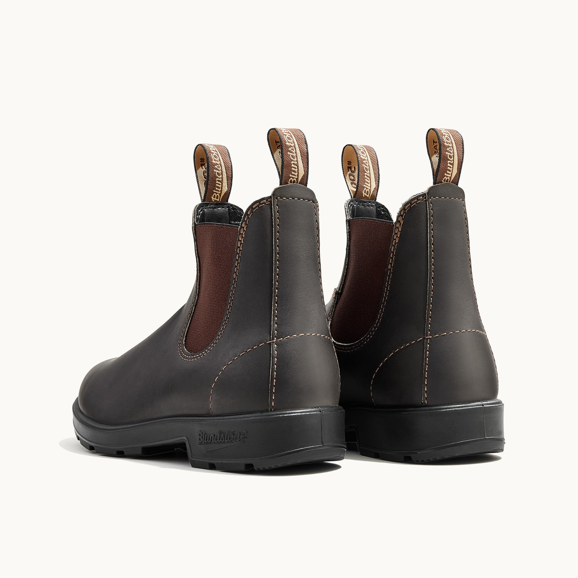 Stout Brown Premium Leather Chelsea Boots, Men's Originals 500