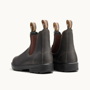 Stout Brown Premium Leather Chelsea Boots, Men's Originals 500