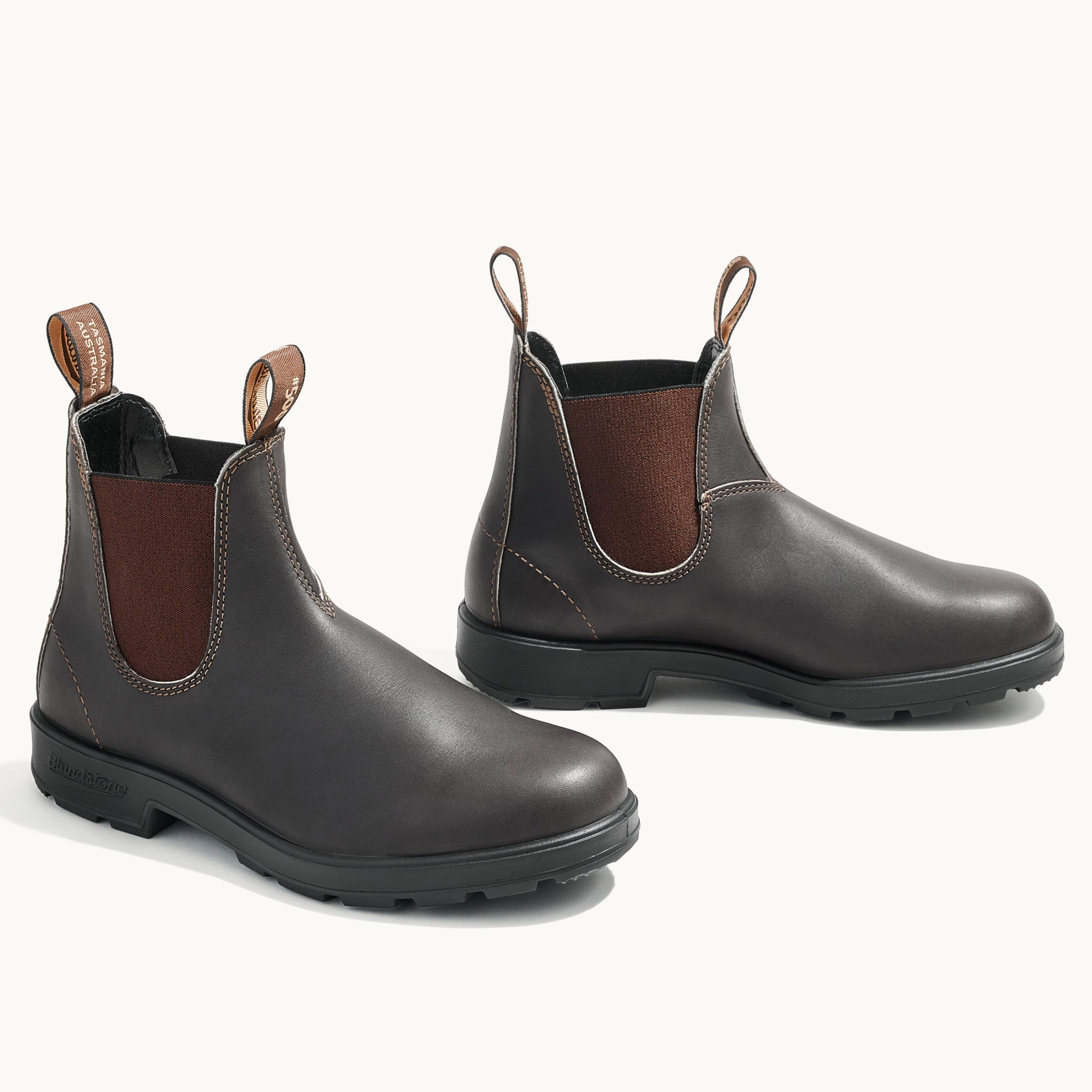 Stout Brown Premium Leather Chelsea Boots, Women's Originals 500