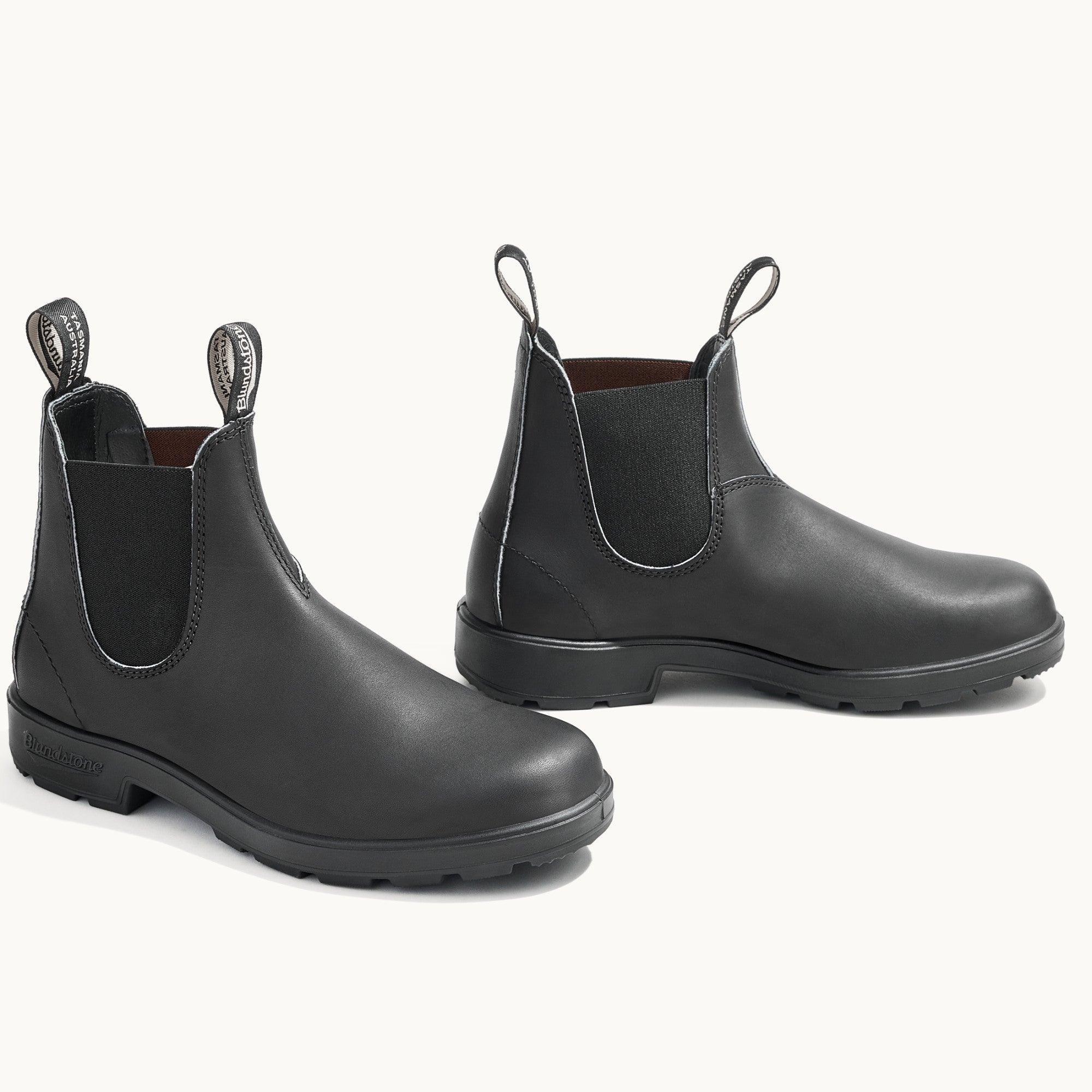 Black Premium Leather Chelsea Boots, Men's Originals 510