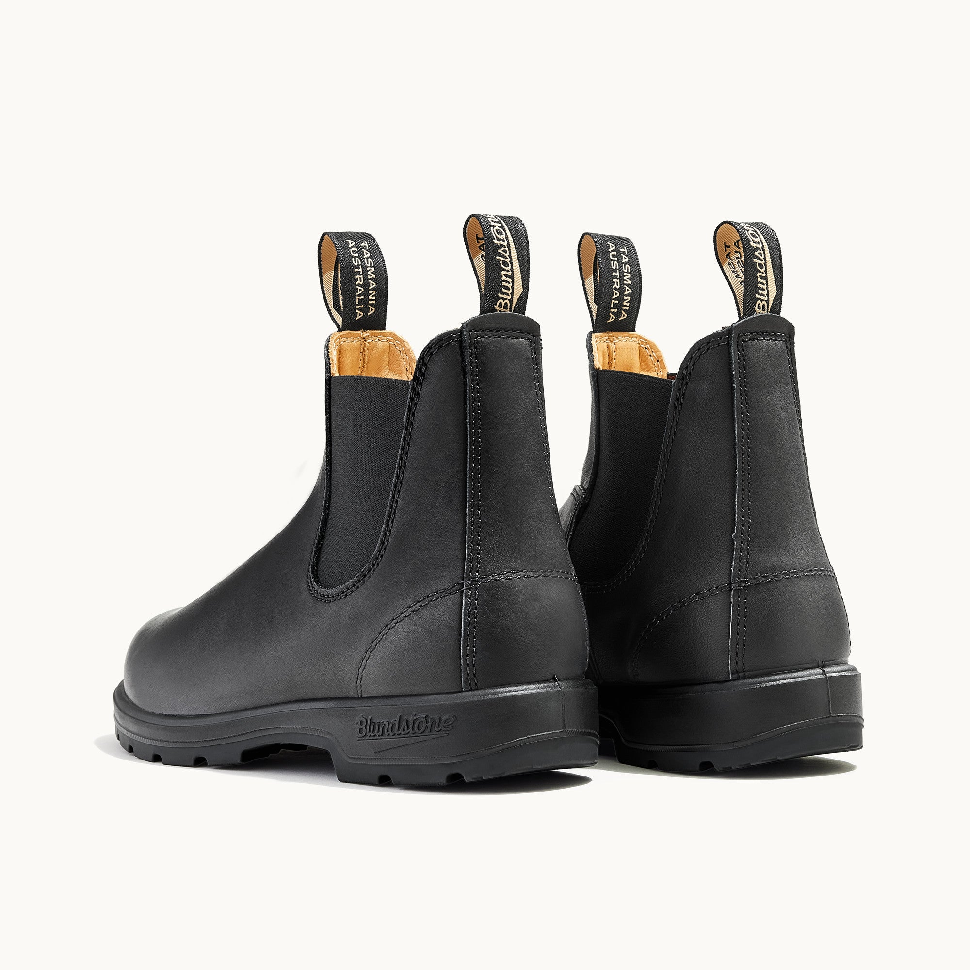 Black Premium Leather Chelsea Boots, Men's Classics 558 - Blundstone