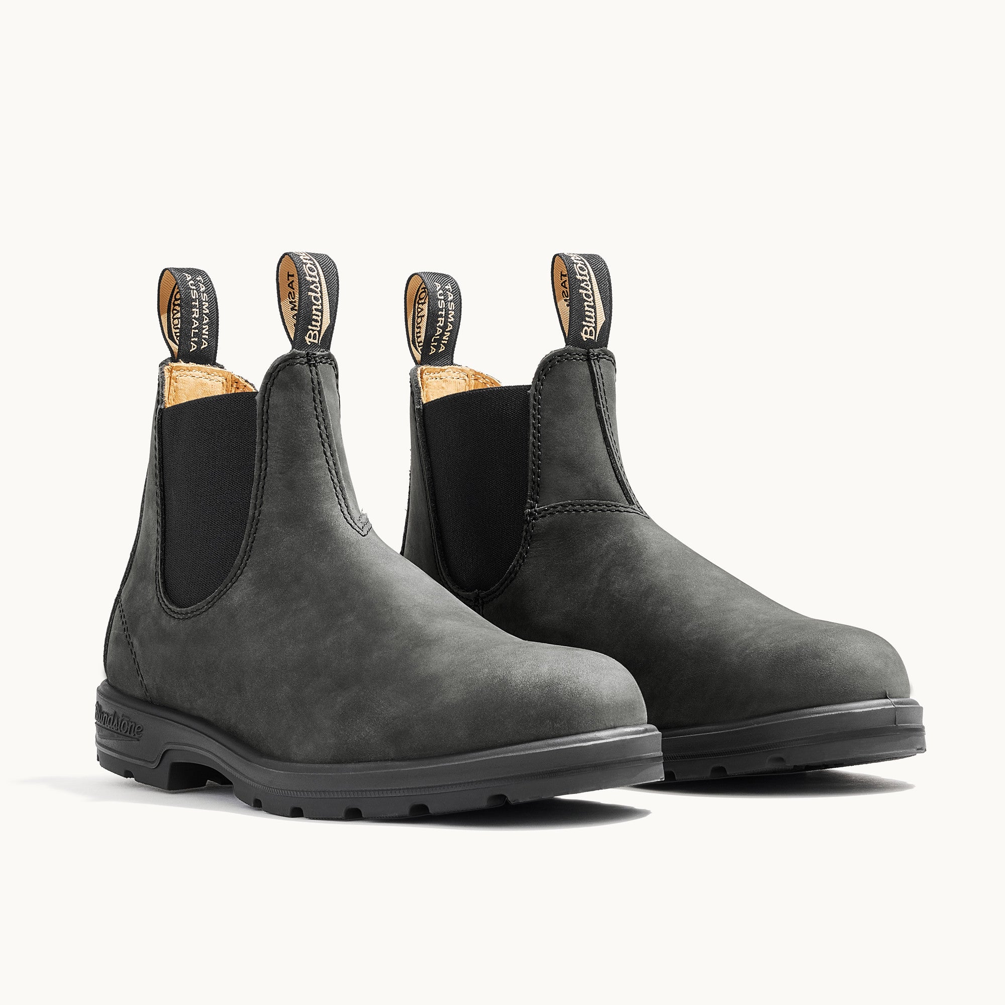 blundstone dress boots rustic black BLUNDSTONE CLASSIC CHELSEA BOOT #587-RUSTIC BLACK