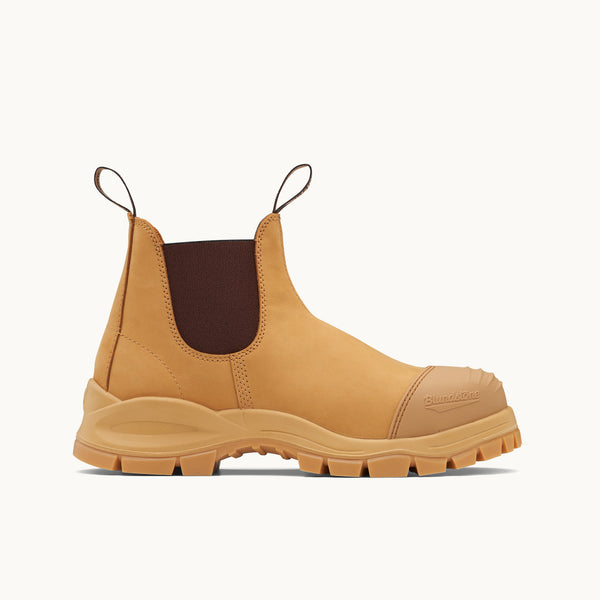 Wheat Nubuck Leather Work Boots, Unisex Extreme Series 989