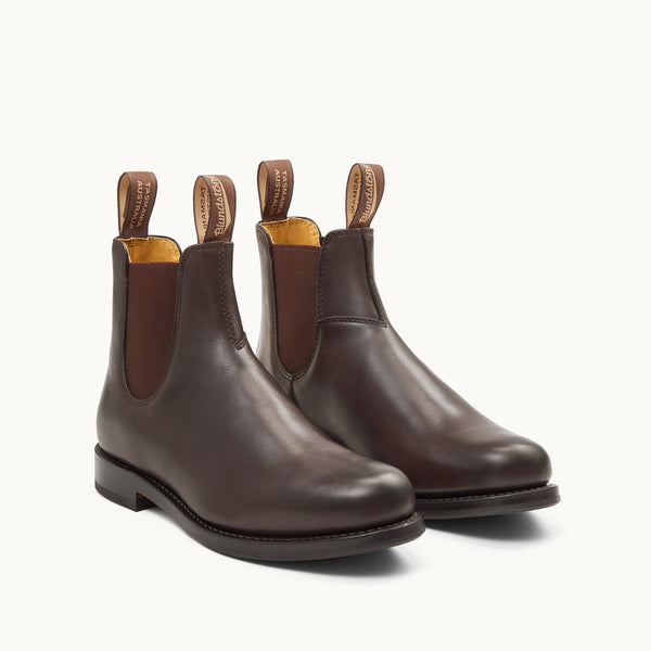 Brown Premium Leather Chelsea Boots, Men's Heritage 157 - Blundstone