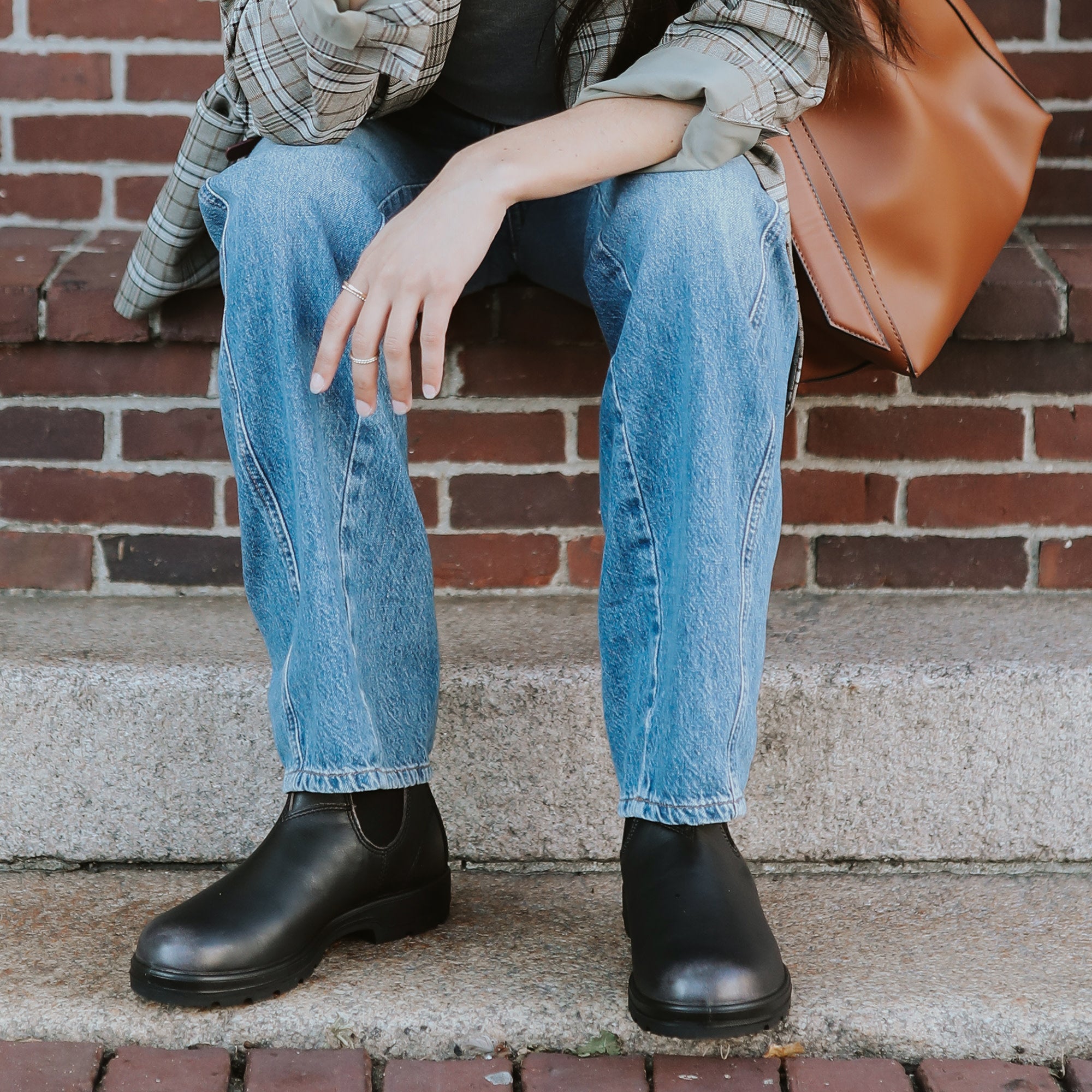 Vintage Zinc Brush Full Grain Leather Chelsea Boots, Women's