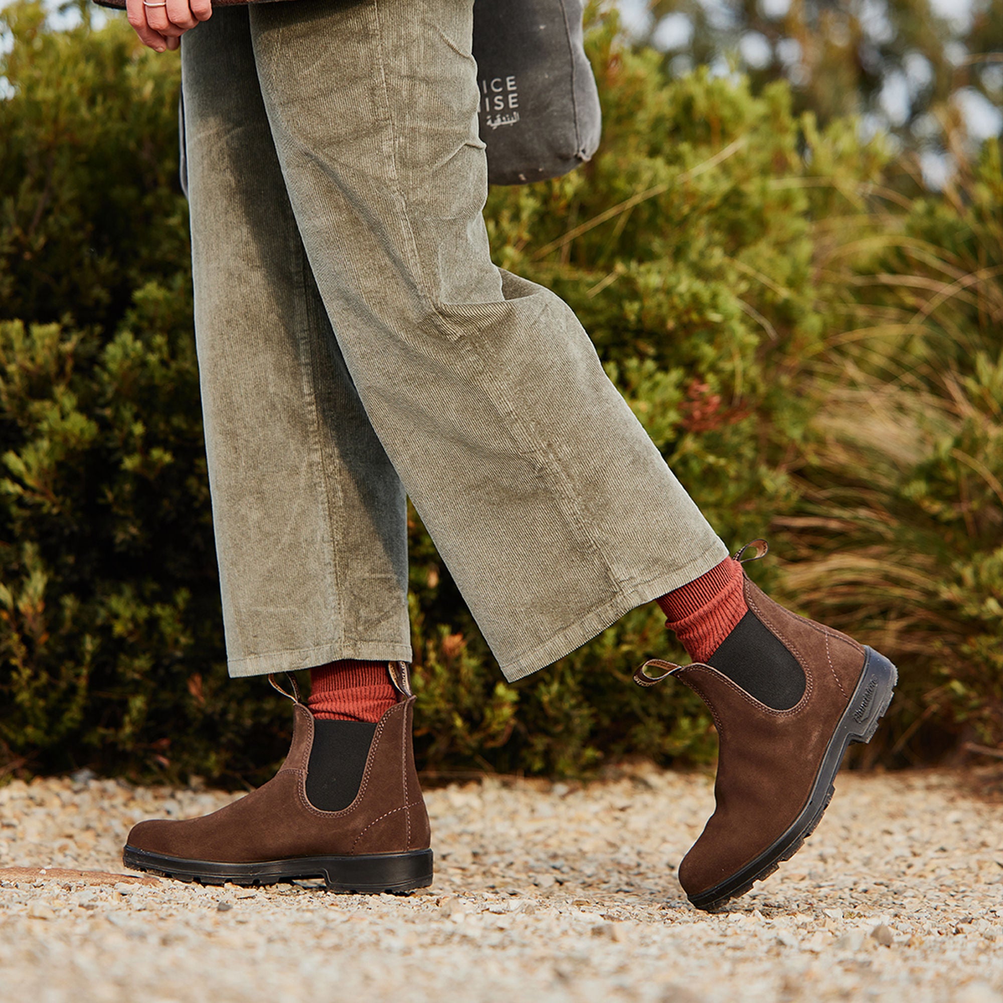 Brown Suede Leather Suede Boots, Women's Originals 2410 - Blundstone