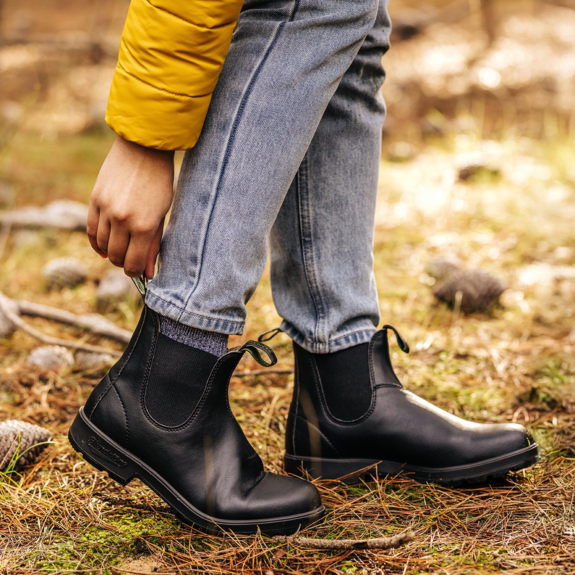 BLUNDSTONE ELASTIC SIDED BOOT ブラックUK9 Blundstone elastic-sided dress boot, black – SCOUT ADVENTURE