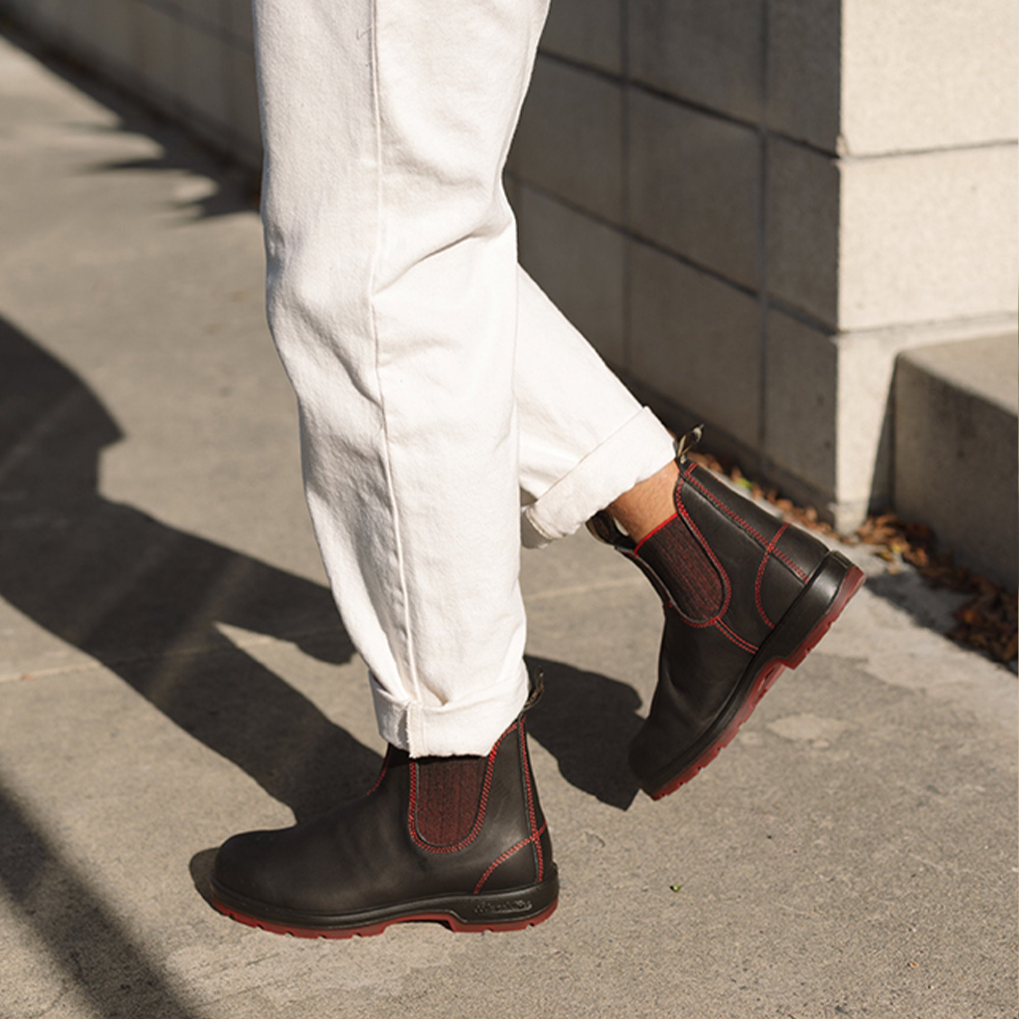 【Sugar Red】Blundstone BS510 ブラック　UK9 Sugar Red】Blundstone BS510 ブラック UK9 Black / Red Premium