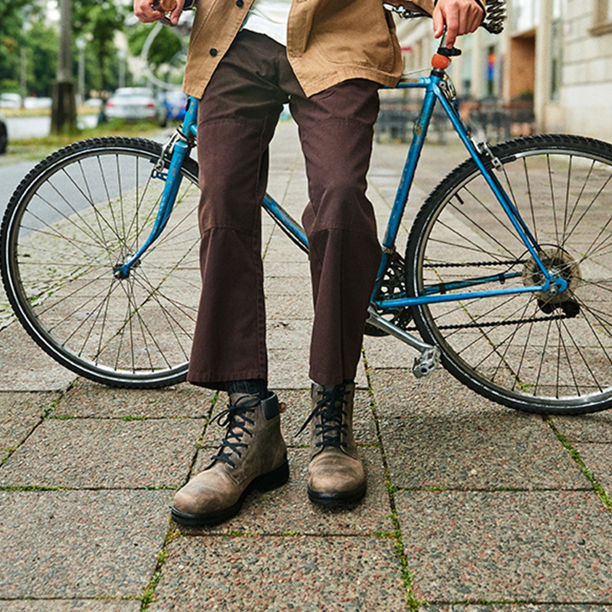 Clay Premium Leather Lace Up Boots, Men's Originals 2429 - Blundstone