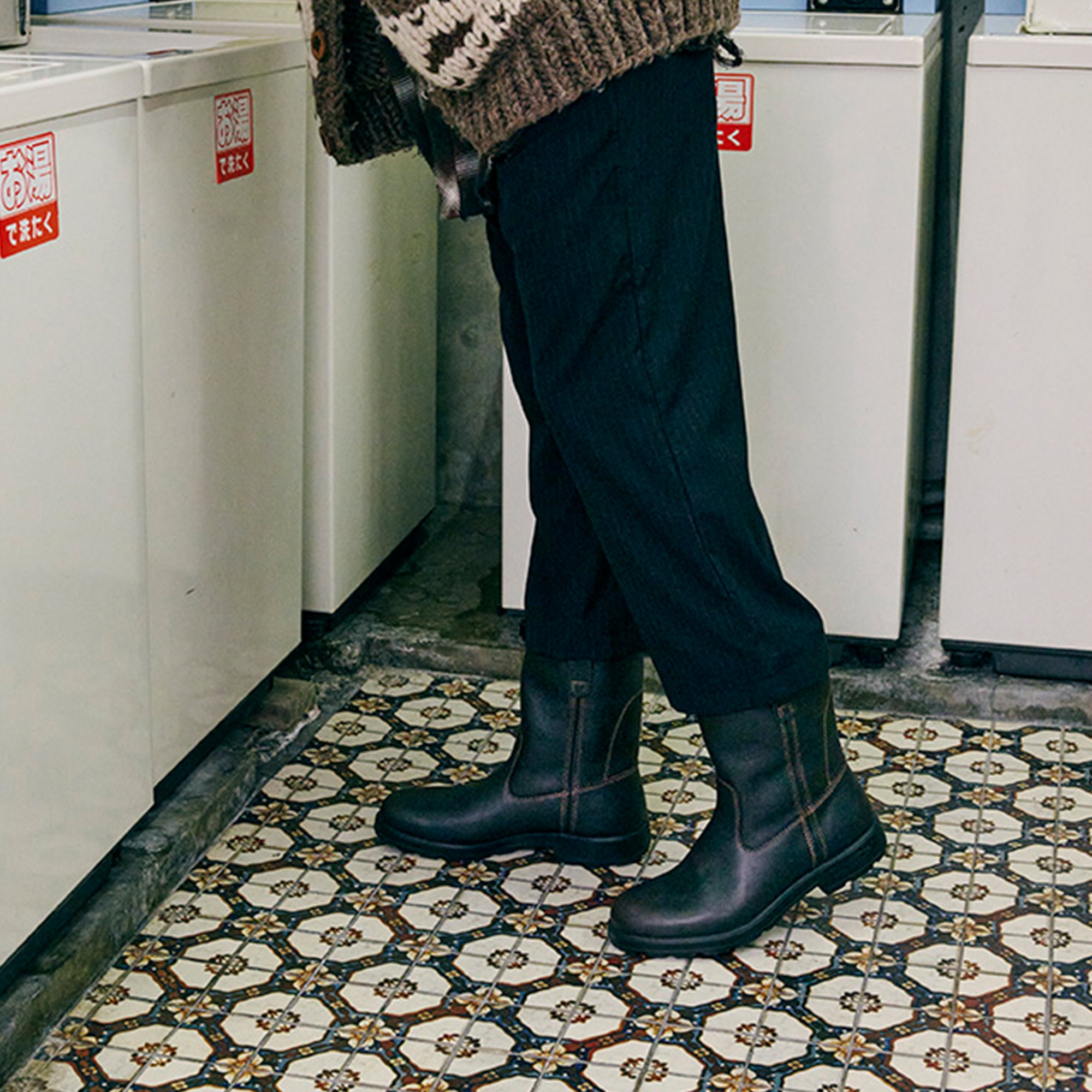 Claret Full Grain Leather Rigger Boots, Men's Originals 2528