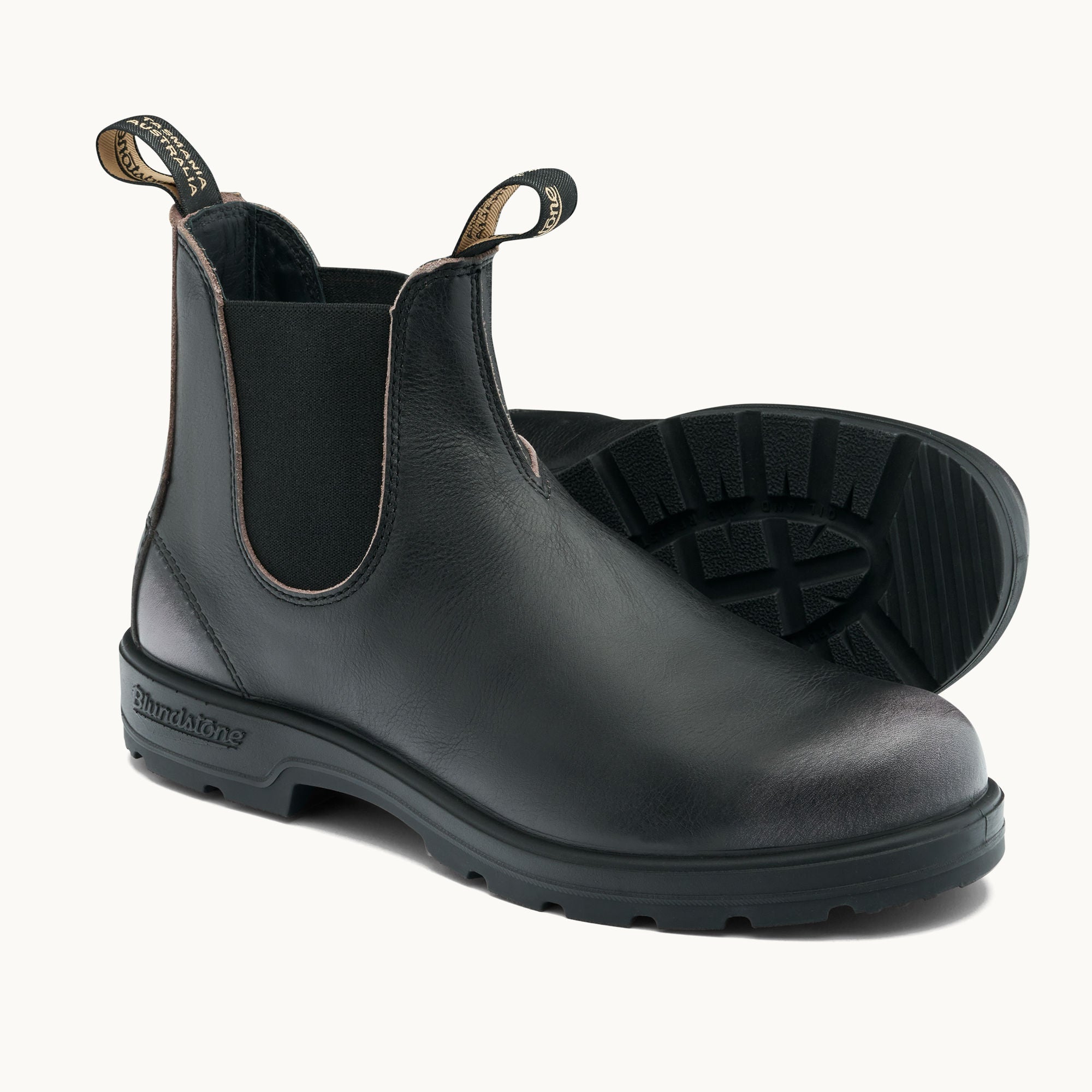 Vintage Zinc Brush Full Grain Leather Chelsea Boots, Women's