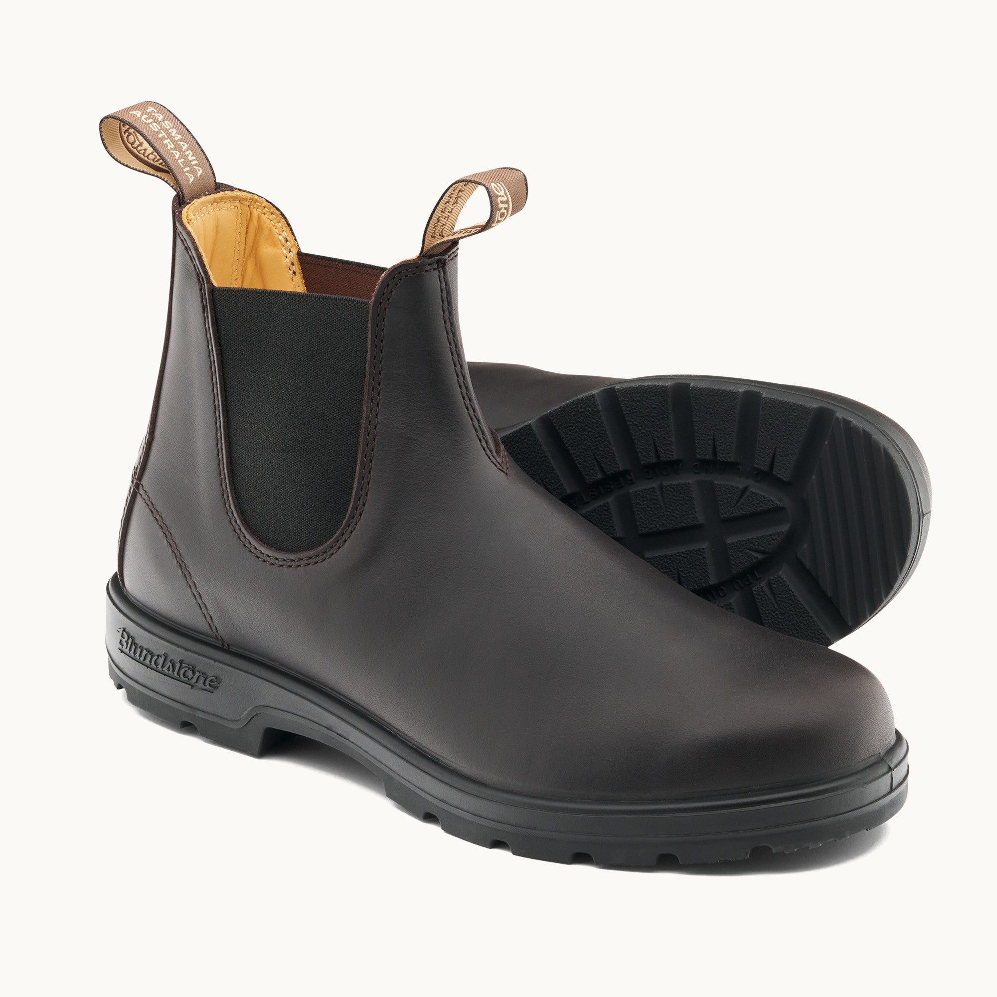 Claret Full Grain Leather Chelsea Boots, Men's Classics 2540