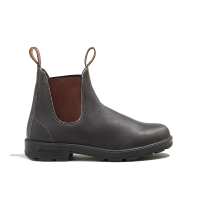Black Brush Premium Leather Chelsea Boots, Women's Originals 2414