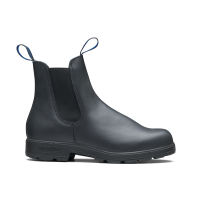 Black Premium Waterproof Leather High Top Boots, Women's Thermal