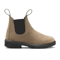 Black Full Grain Leather Chelsea Boots, Kids' Series 531