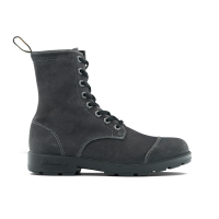 Steel Grey Suede Leather Lace Up Boots, Women's Originals 2530