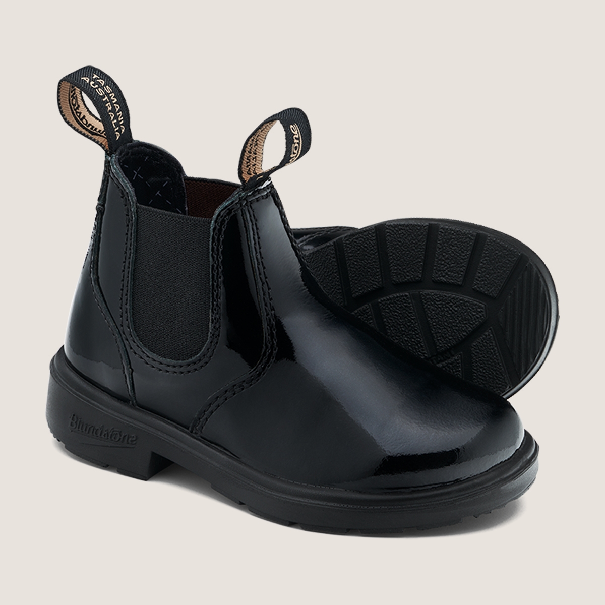 Kids cheap patent boots