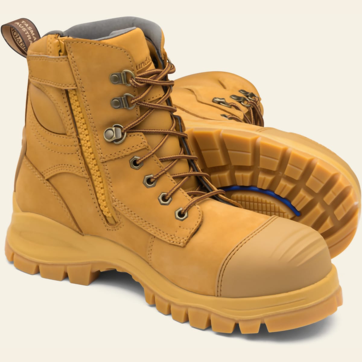 Zip and lace safety boots new arrivals