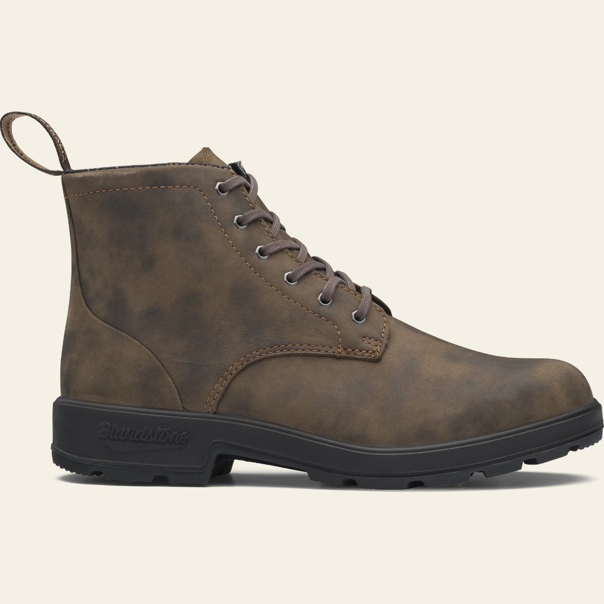leather lace up boots