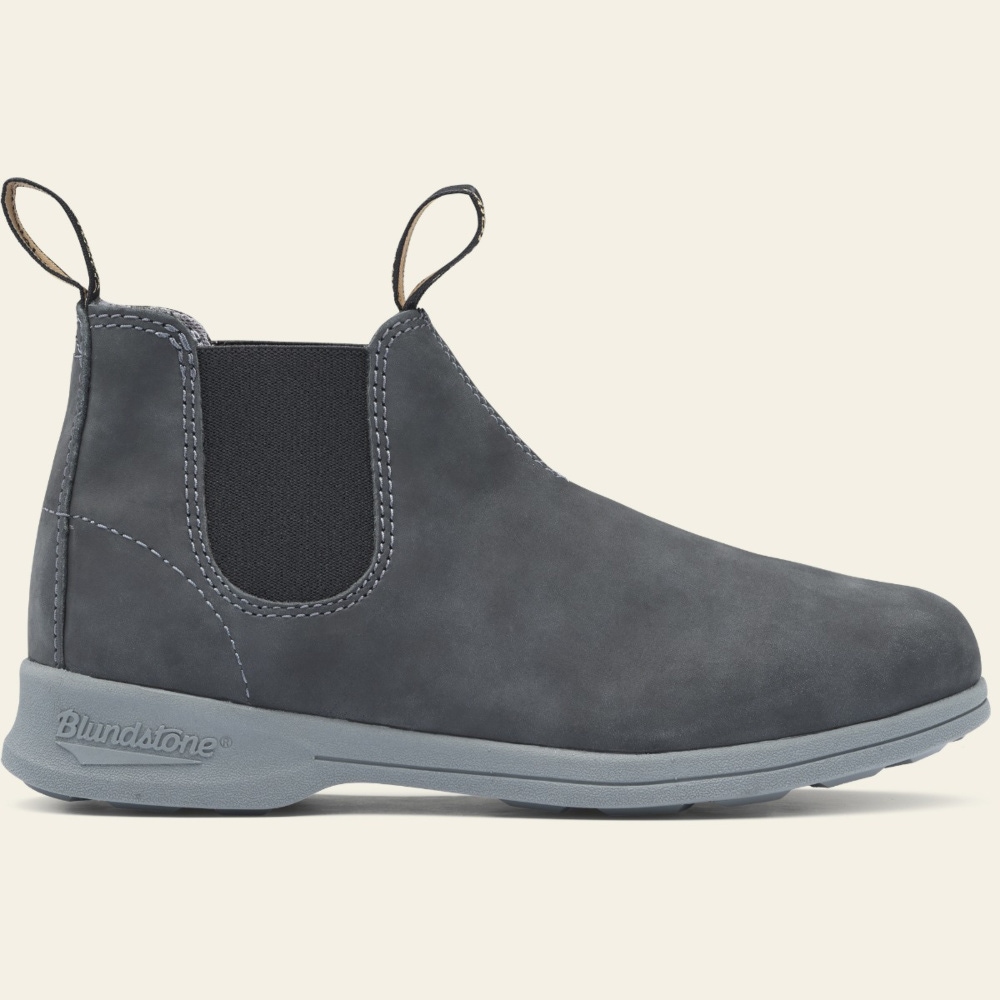 Rustic Black Leather Chelsea Boots Men S Style 1398 Blundstone Usa
