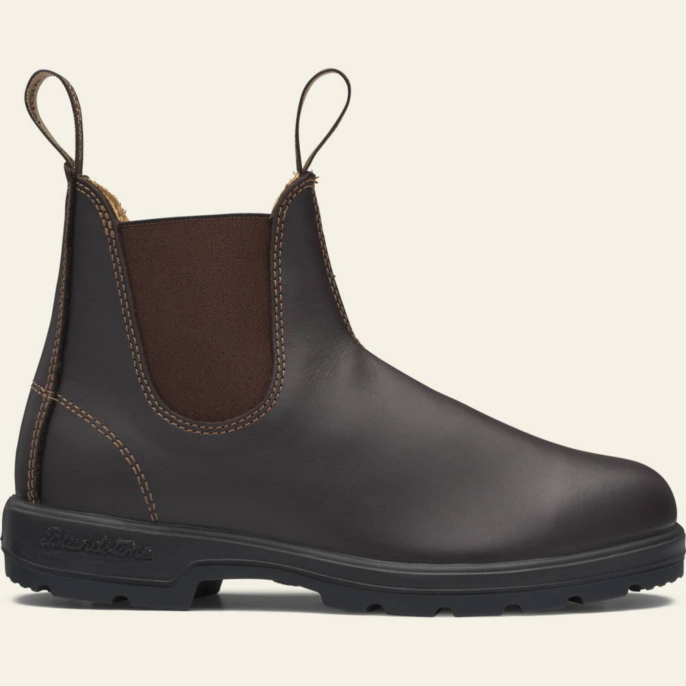 Walnut Brown Premium Leather Chelsea Boots Women S Style 550 Blundstone Usa