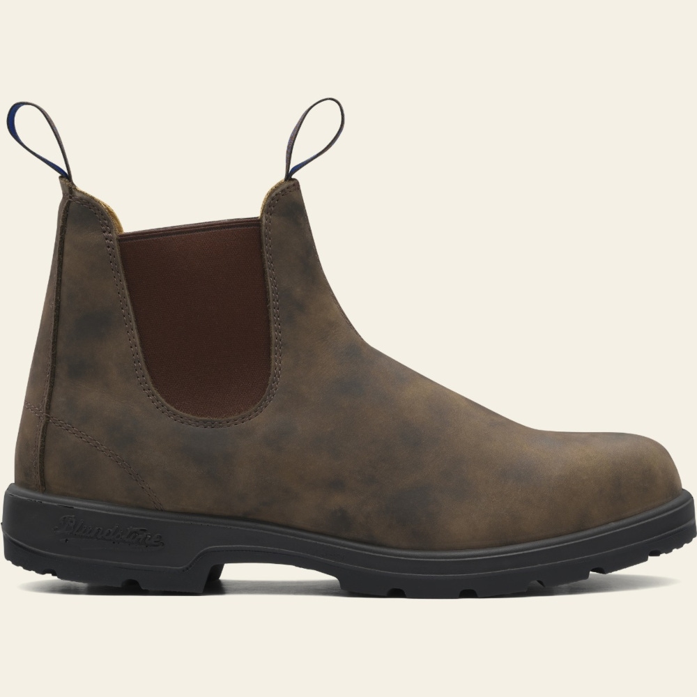 Rustic Brown Premium Waterproof Leather Chelsea Boots Women S Style 584 Blundstone Usa