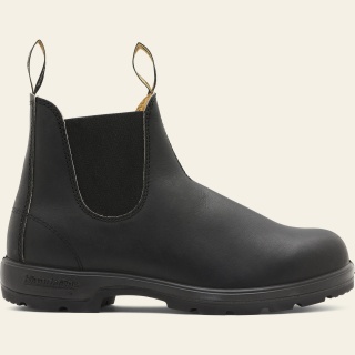 men slip on boot